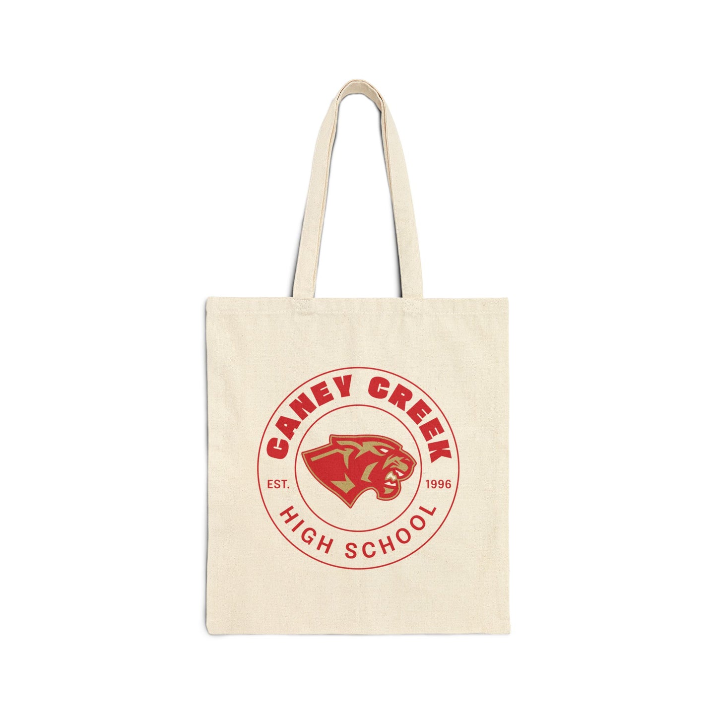 Caney Creek High School - Vintage Canvas Tote Bag