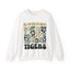 Boho Floral Conroe Tigers Sweatshirt