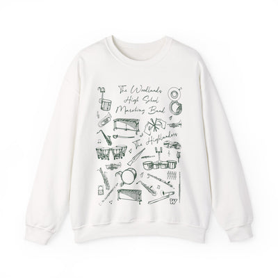 The Woodlands High School Marching Band Sweatshirt - The Sound of the Highlanders