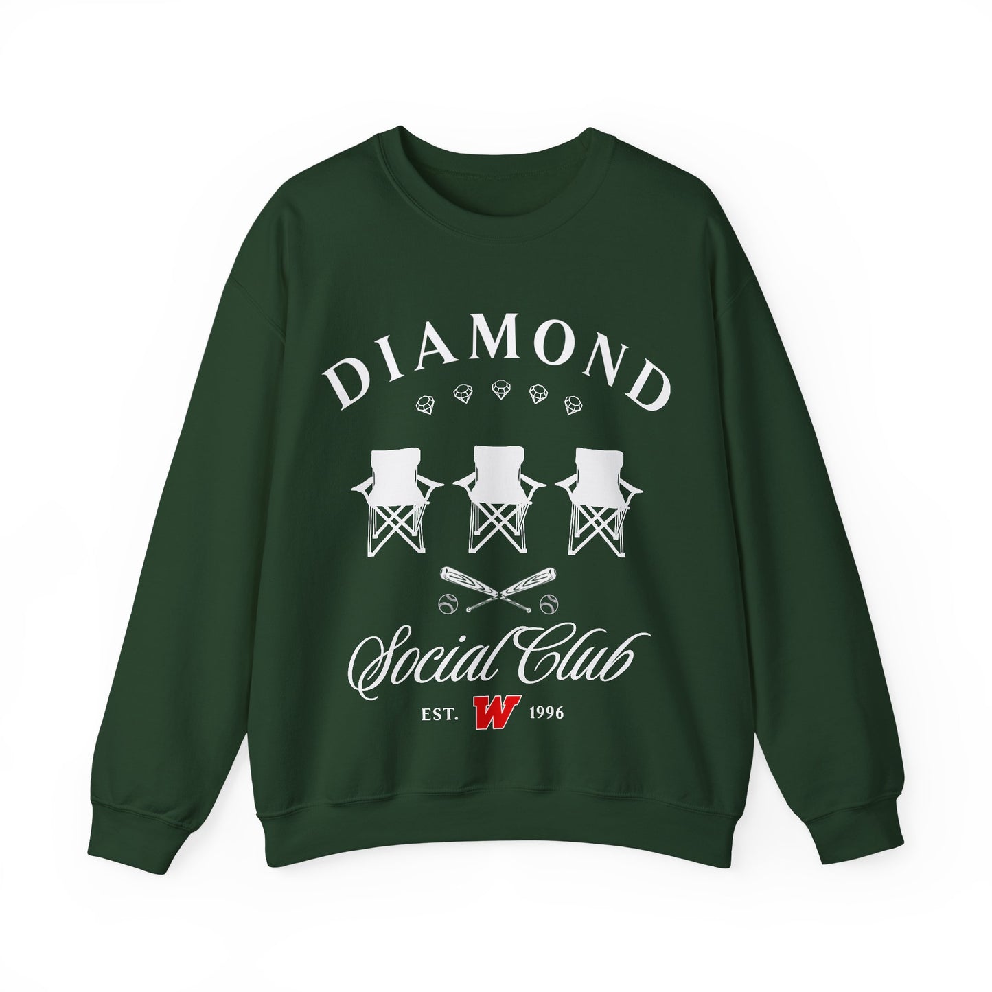 Diamond Social Club Sweatshirt – The Woodlands High School Baseball Team