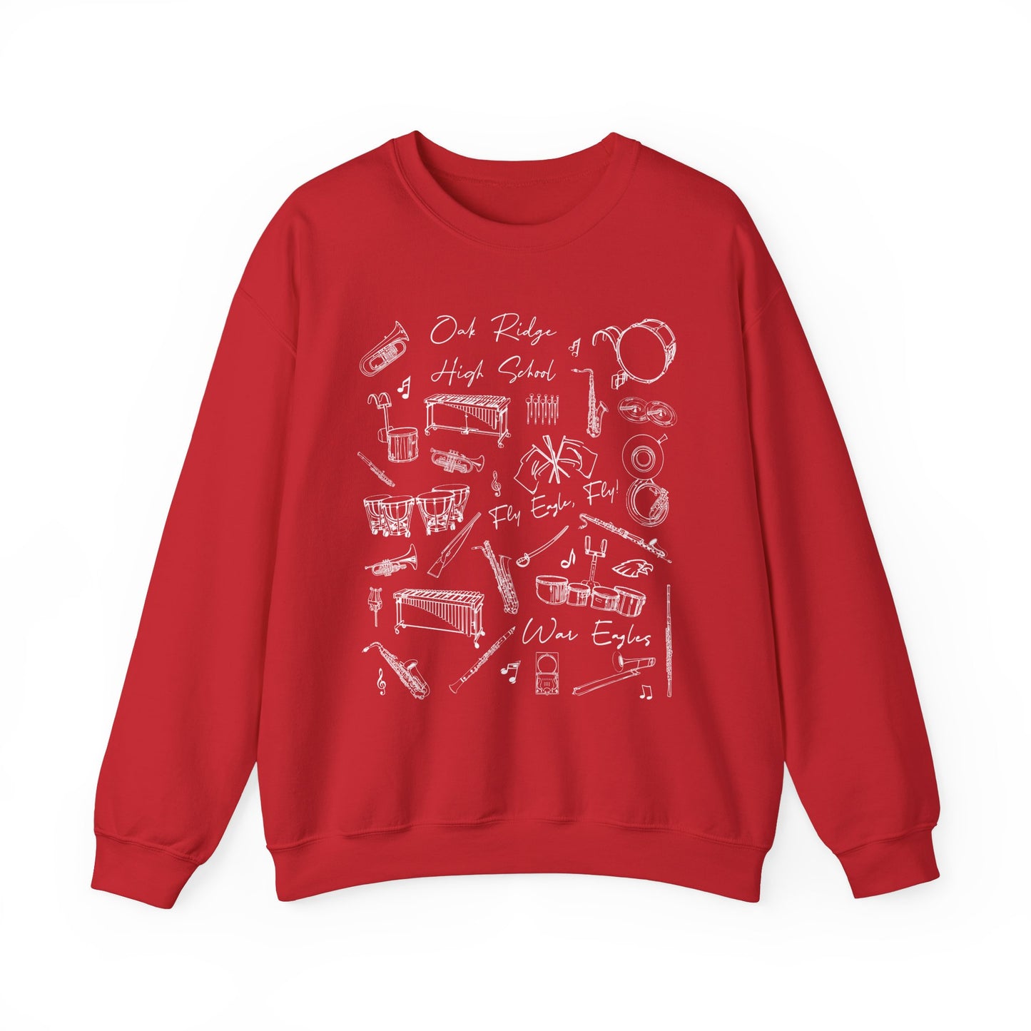 The War Eagle Waltz – Oak Ridge Marching Band Sweatshirt