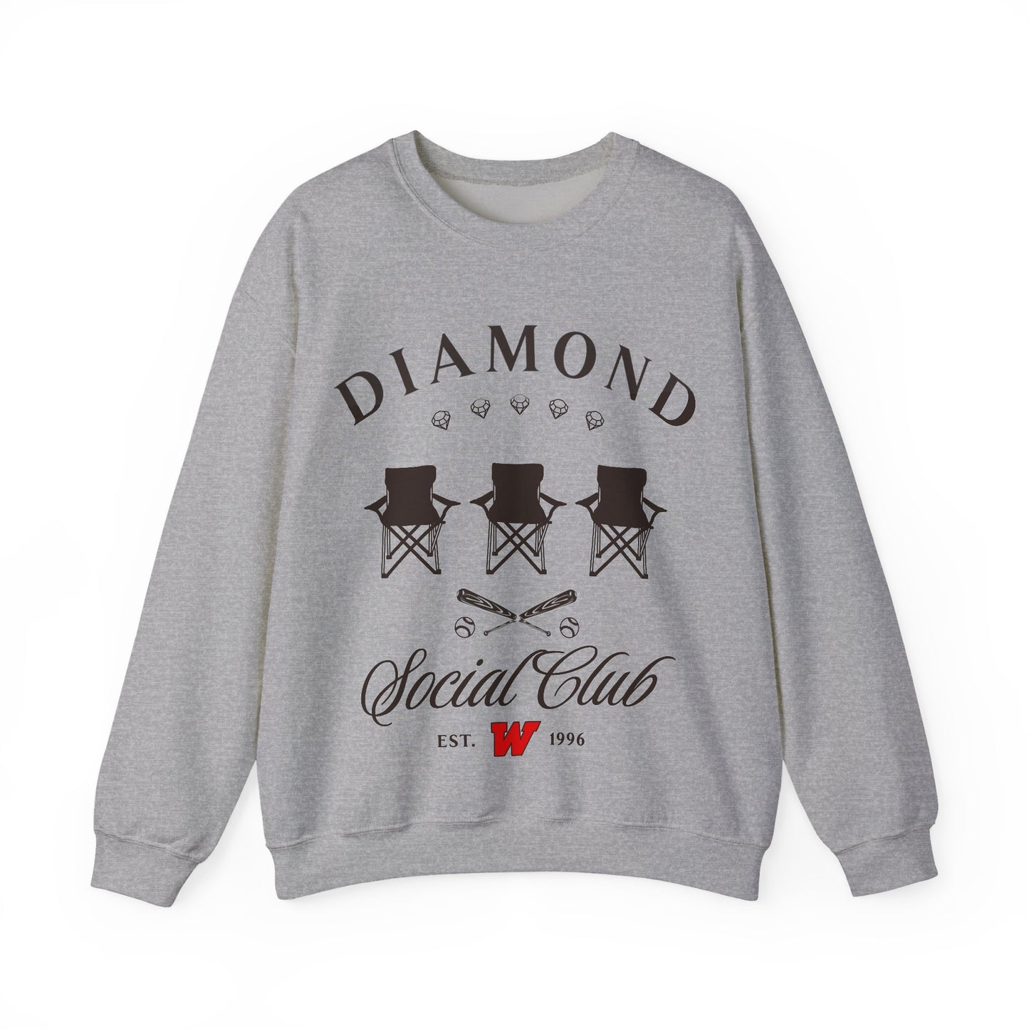 Diamond Social Club Sweatshirt – The Woodlands High School Baseball Team