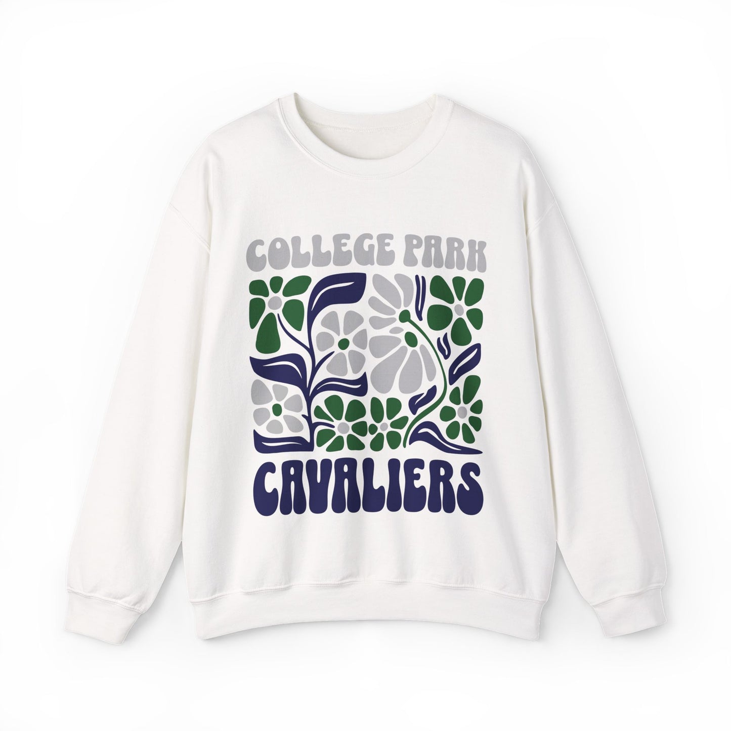 Boho Floral College Park Cavaliers Sweatshirt