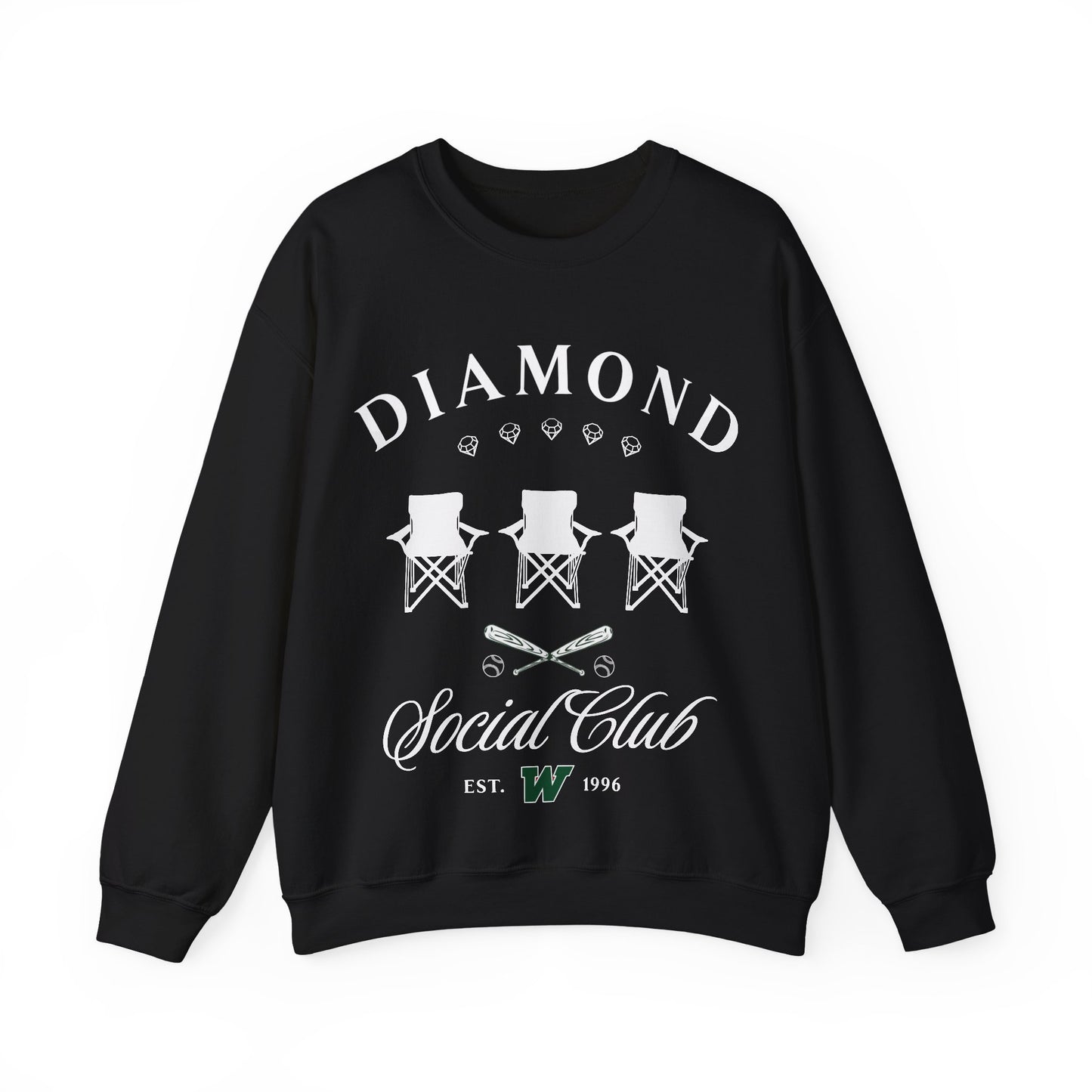 Diamond Social Club Sweatshirt – The Woodlands High School Baseball Team