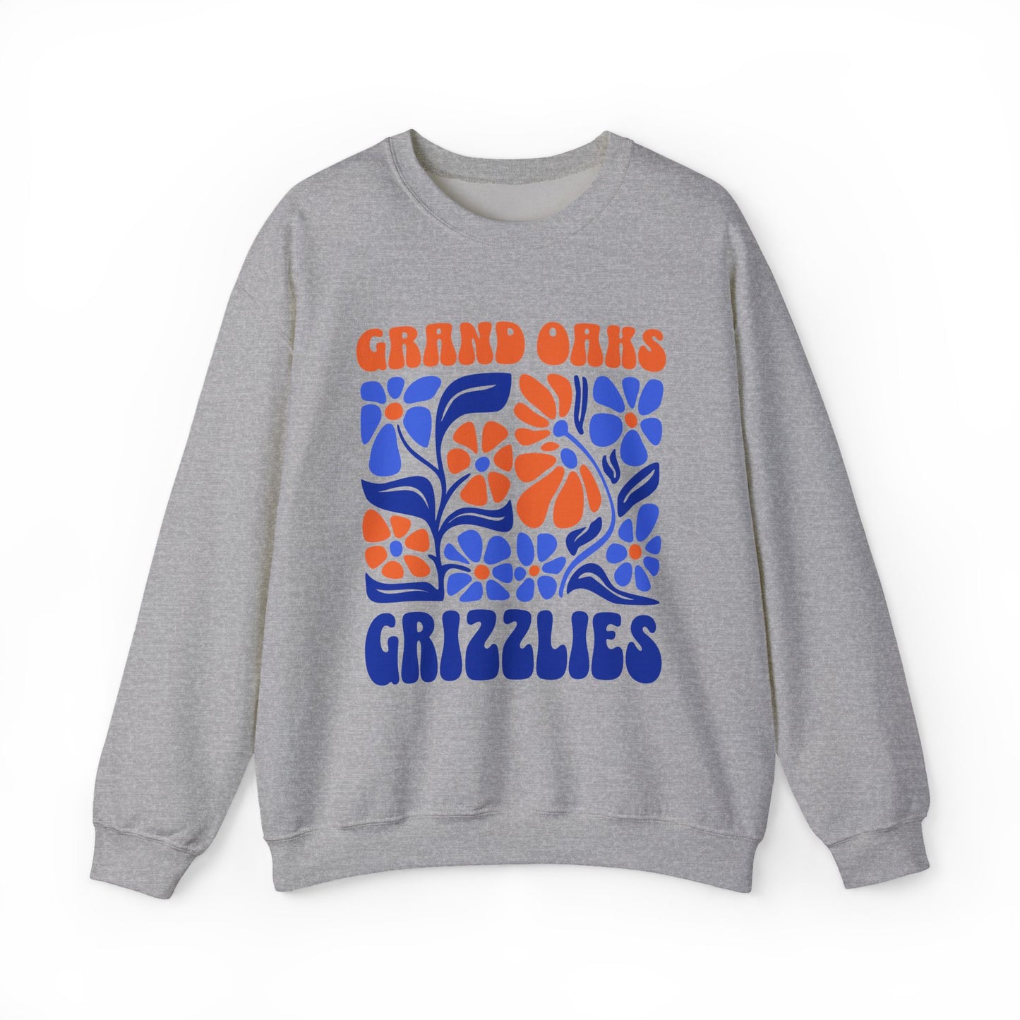 Boho Floral Grand Oaks Grizzlies Sweatshirt
