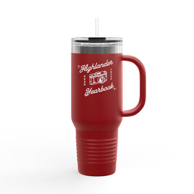 Stay Focus! Tumbler | The Woodlands High School Yearbook Merch