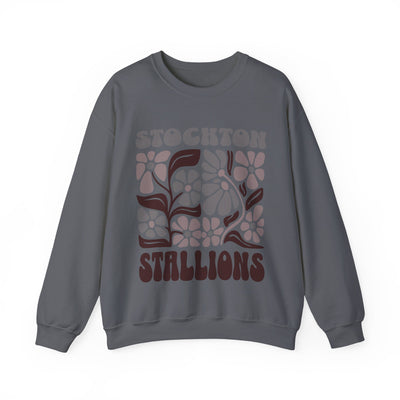 Boho Floral Stockton Stallions Sweatshirt