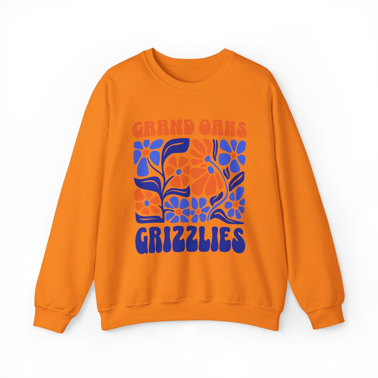 Boho Floral Grand Oaks Grizzlies Sweatshirt
