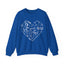 Grand Oaks Marching Band Heart Sweatshirt – I Love Grand Oaks Band
