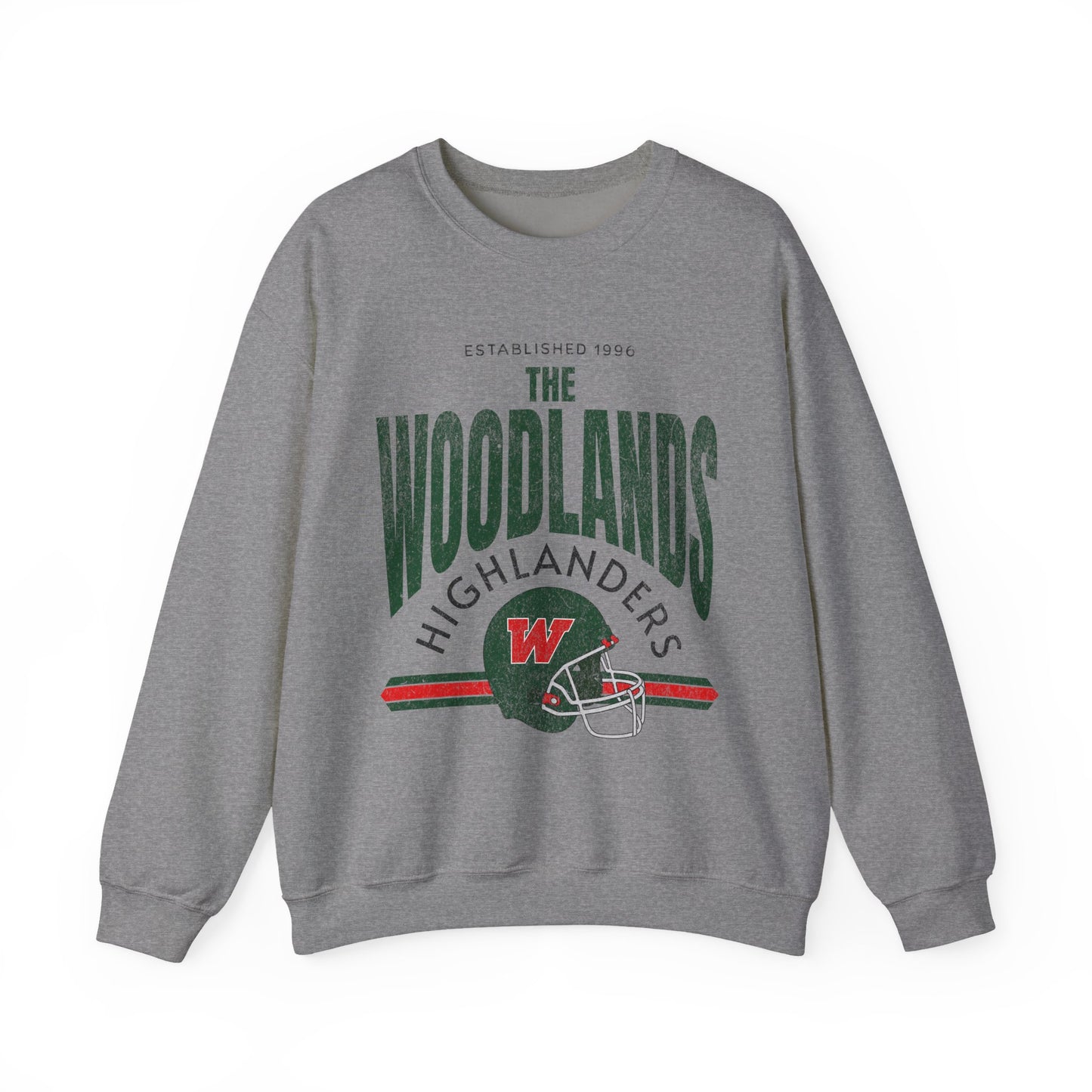 The Woodlands Highlanders  Vintage Football Sweatshirt