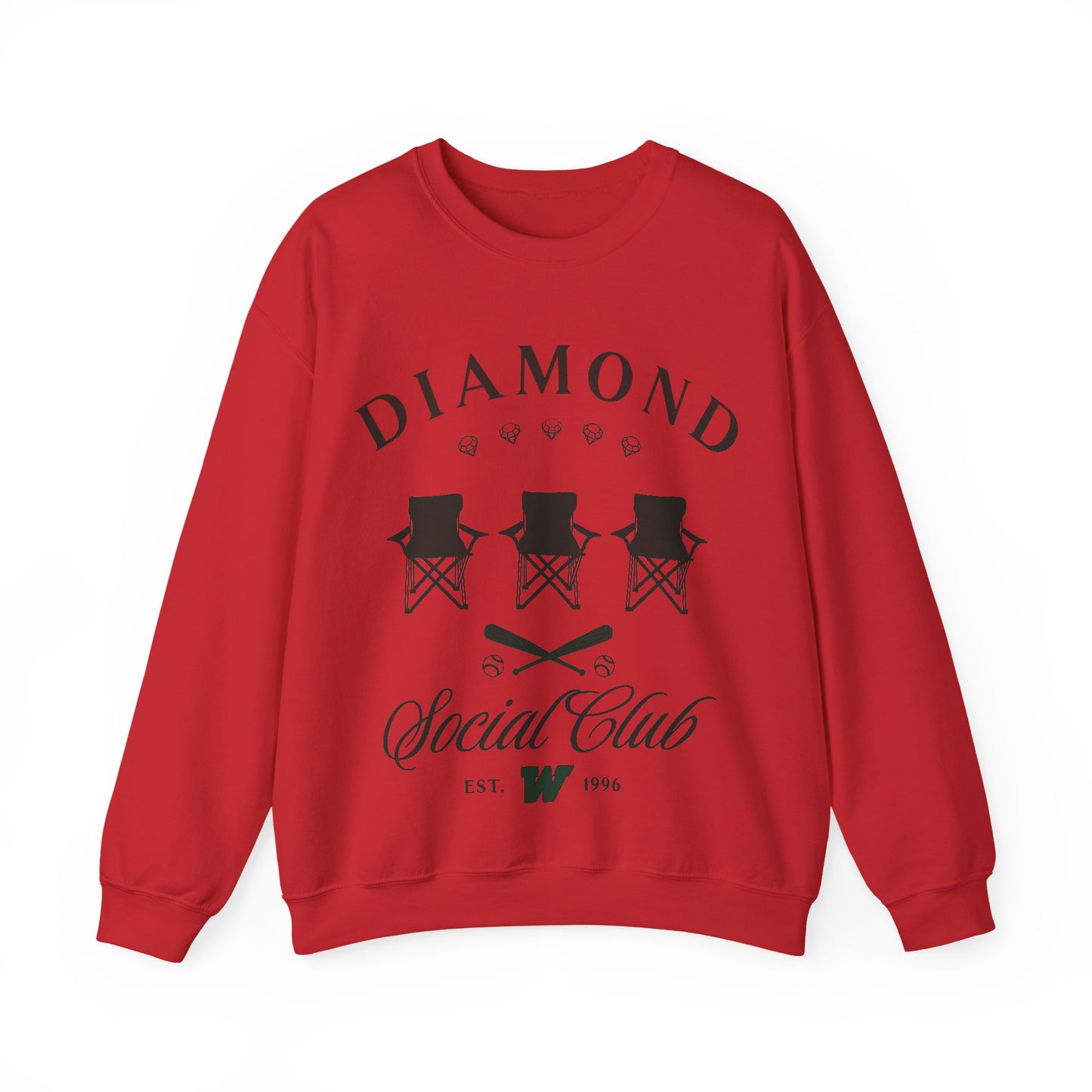 Diamond Social Club Sweatshirt – The Woodlands High School Baseball Team