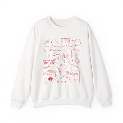 Caney Creek Marching Band - The Panther Pulse Sweatshirt