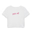 Pink Out Crop Tee | Grand Oaks 2026