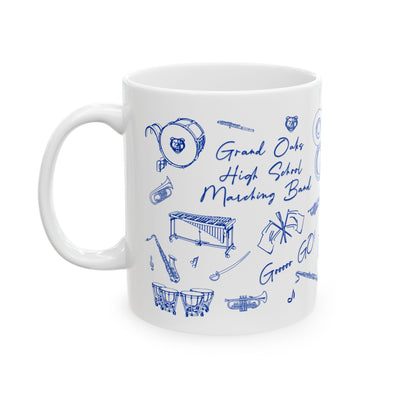 The Grand March 11oz & 15oz Coffee Cup