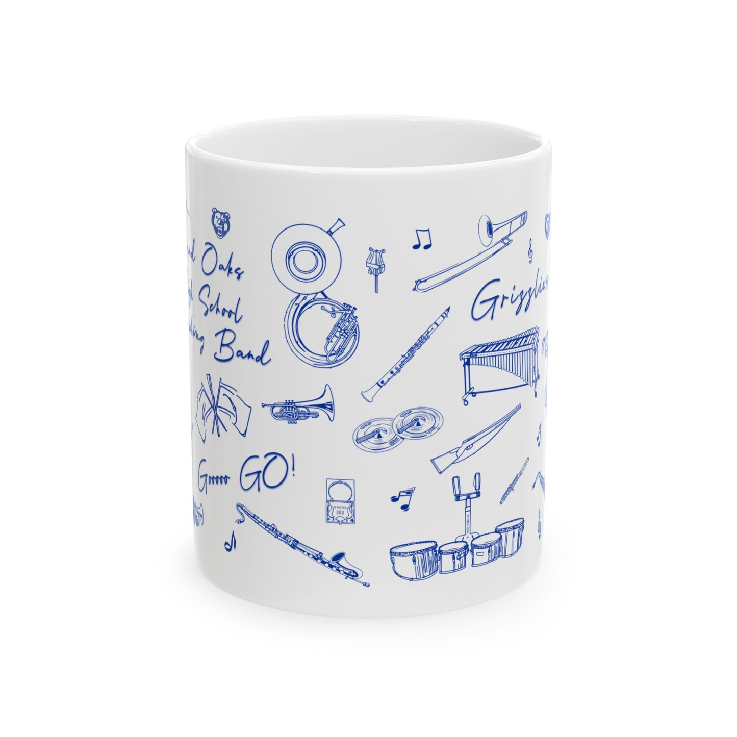 The Grand March 11oz & 15oz Coffee Cup