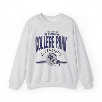 College Park High School Vintage Football Sweatshirt | Cavaliers Spirit Wear | Retro Game Day Pullover