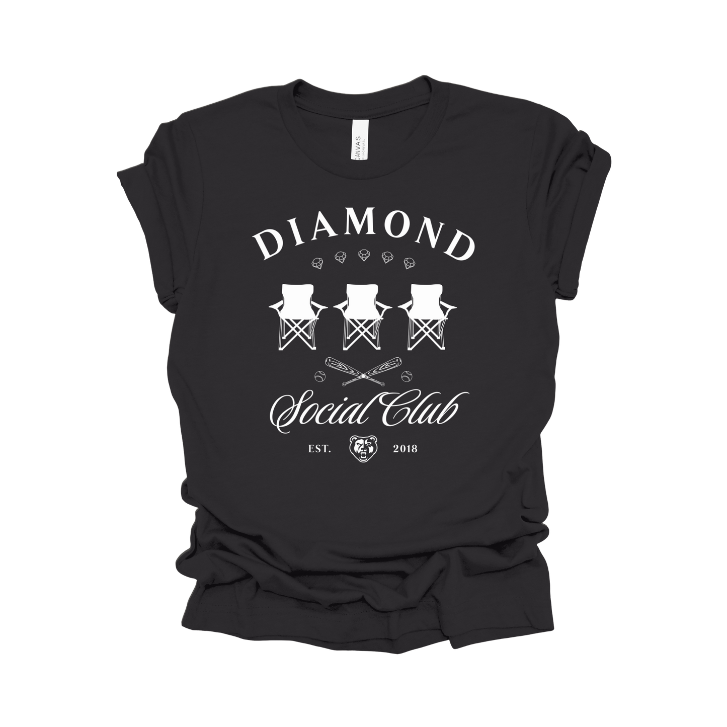 Diamond Social Club Tee – Grand Oaks High School Baseball Team