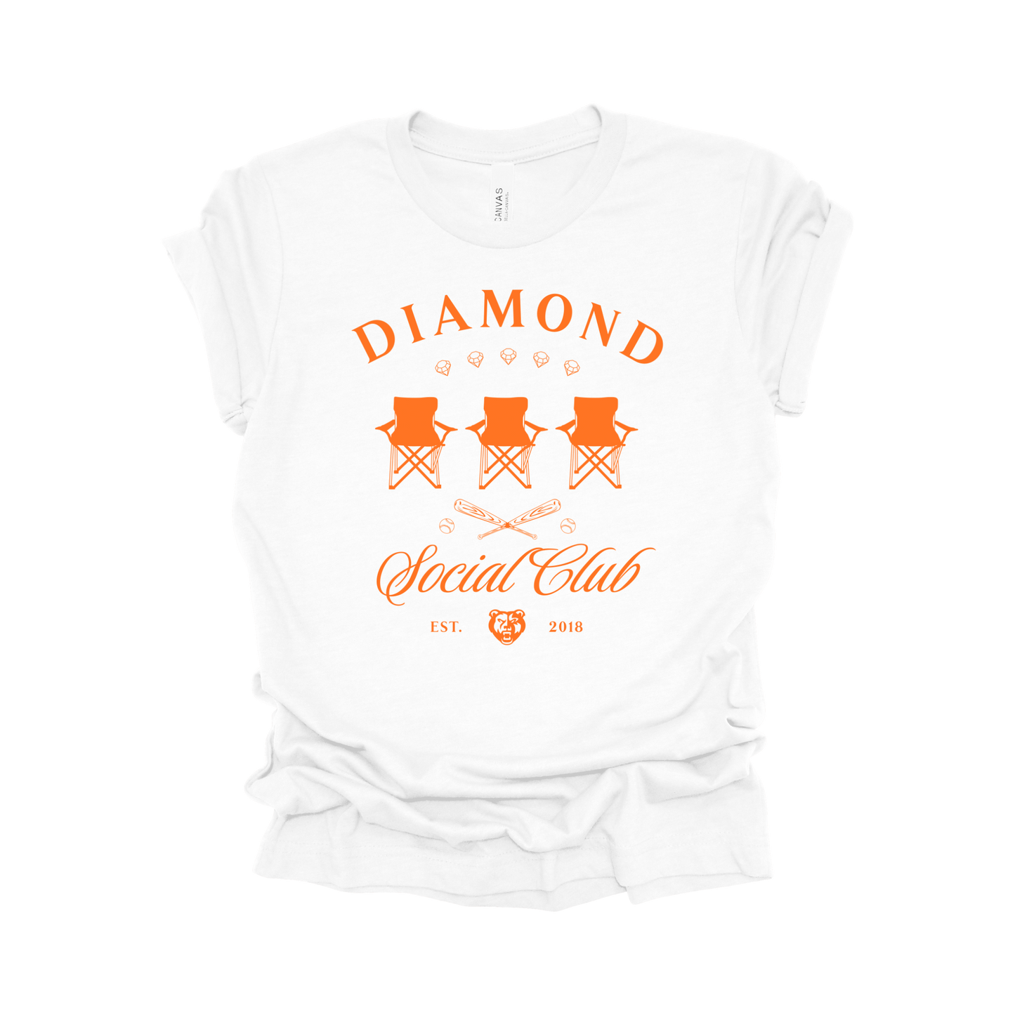 Diamond Social Club Tee – Grand Oaks High School Baseball Team