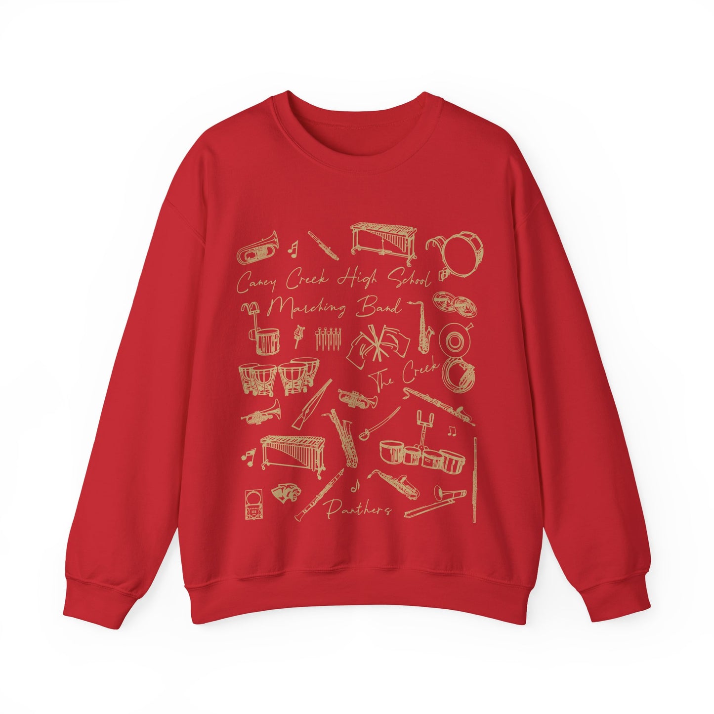 Caney Creek Marching Band Spirit Wear | The Panther Pulse Sweatshirt