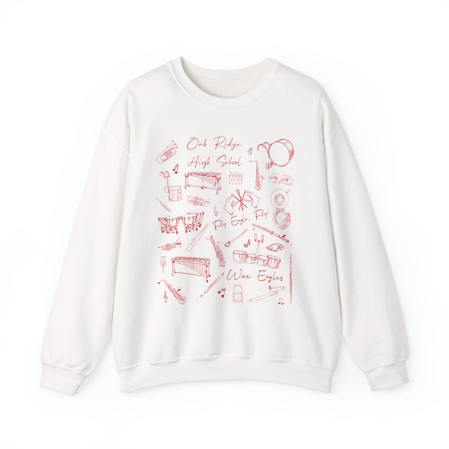 The War Eagle Waltz – Oak Ridge Marching Band Sweatshirt