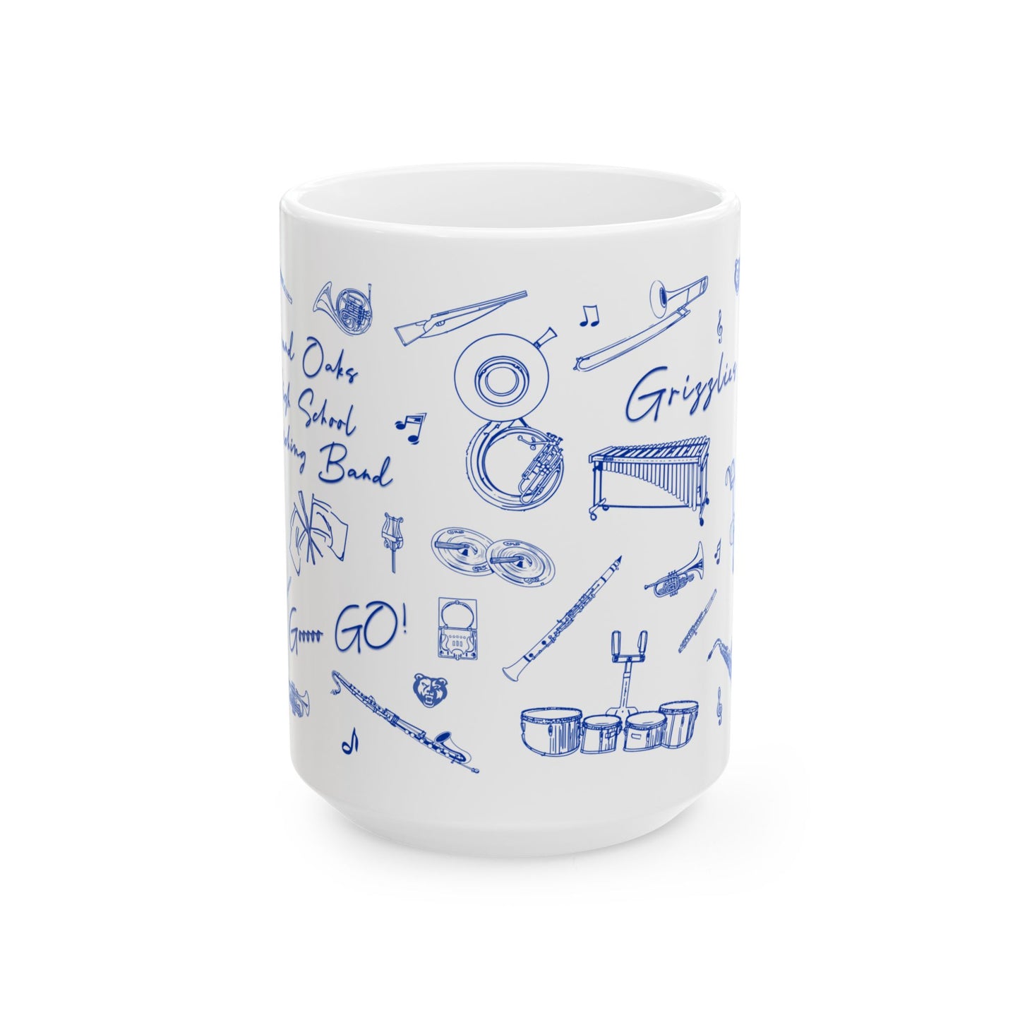 The Grand March 11oz & 15oz Coffee Cup
