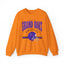 Grand Oaks High School Vintage Football Sweatshirt | Grizzly Spirit Wear | Retro Game Day Pullover