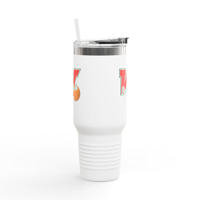 The Woodlands Basketball 40 oz Insulated Travel Mug – Hydrate Like a Highlander