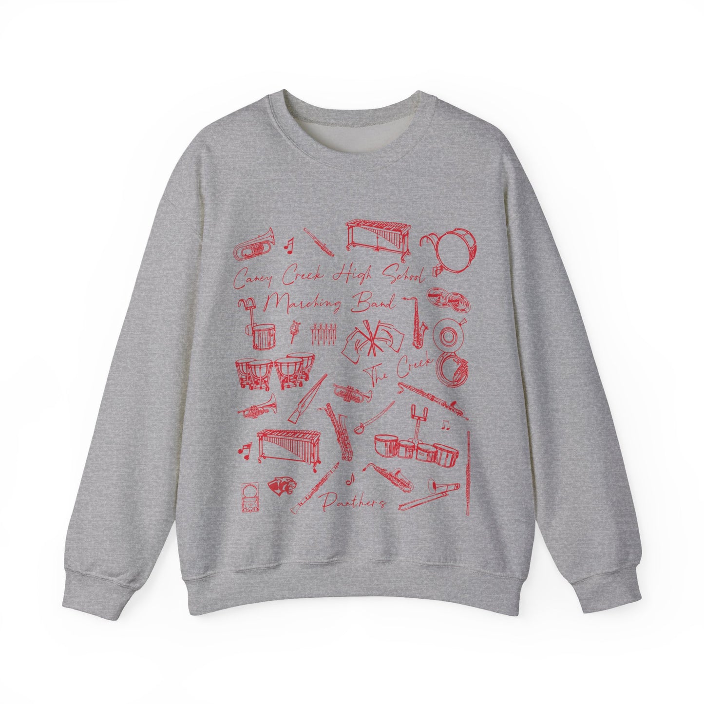 Caney Creek Marching Band Spirit Wear | The Panther Pulse Sweatshirt