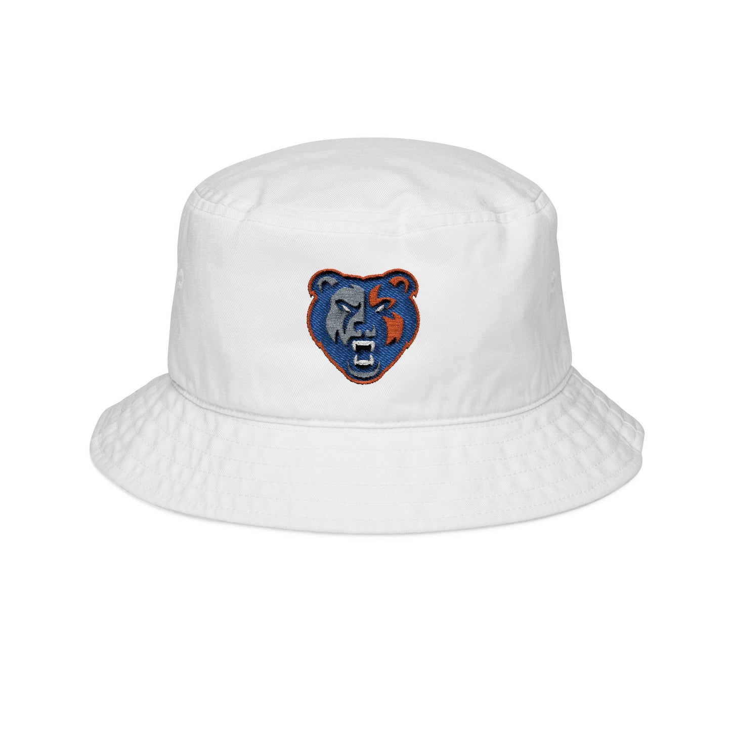rand Oaks Grizzlies Embroidered Bucket Hat – School Spirit Sun Hat for Fans & Students