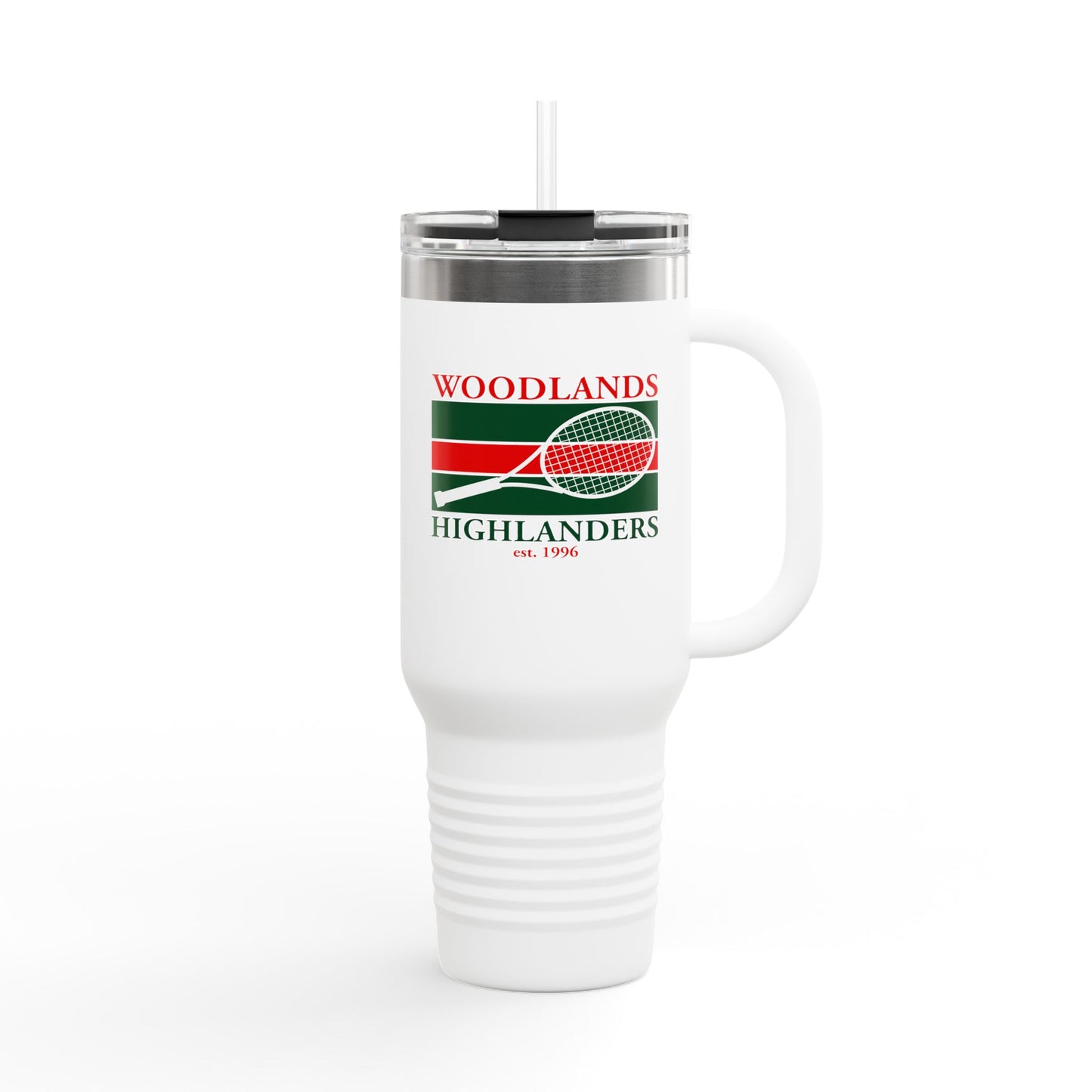 Woodlands Highlanders Tennis Stainless Steel Tumbler