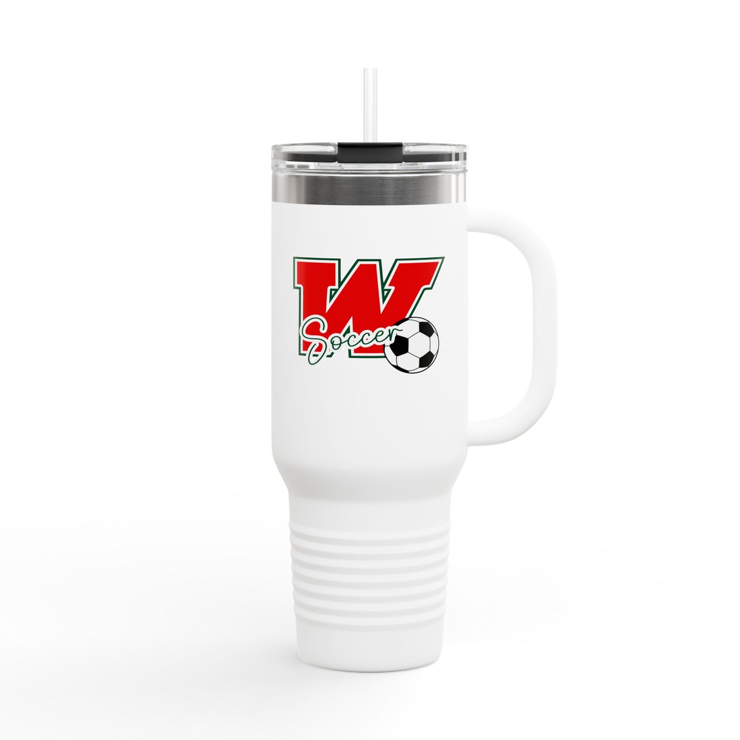 The Woodlands Soccer 40 oz Insulated Travel Mug – Fueled for the Field