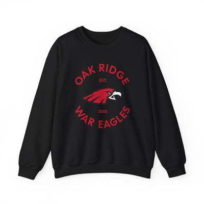 Oak Ridge War Eagles Logo Circle Sweatshirt