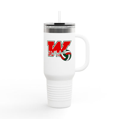 The Woodlands Volleyball 40 oz Insulated Travel Mug – Serve Up Hydration