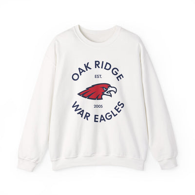 Oak Ridge War Eagles Logo Circle Sweatshirt