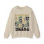 Boho Floral Conroe Tigers Sweatshirt