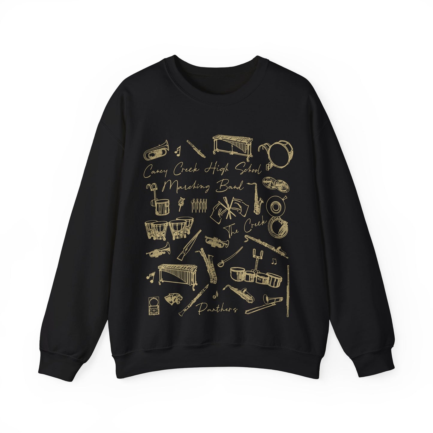 Caney Creek Marching Band Spirit Wear | The Panther Pulse Sweatshirt