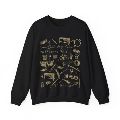 Caney Creek Marching Band Spirit Wear | The Panther Pulse Sweatshirt