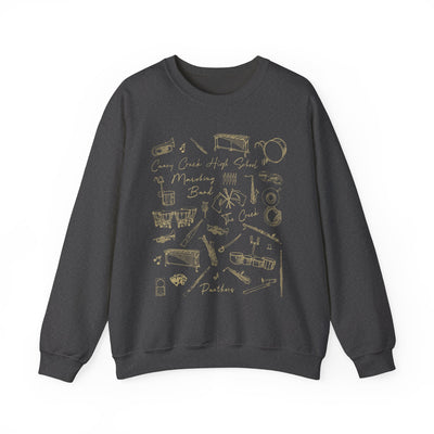 Caney Creek Marching Band - The Panther Pulse Sweatshirt