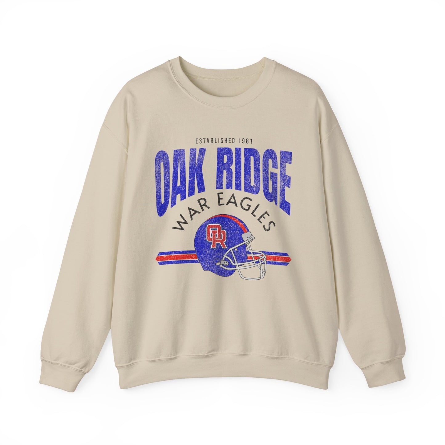 Oak Ridge War Eagles Vintage Football Sweatshirt