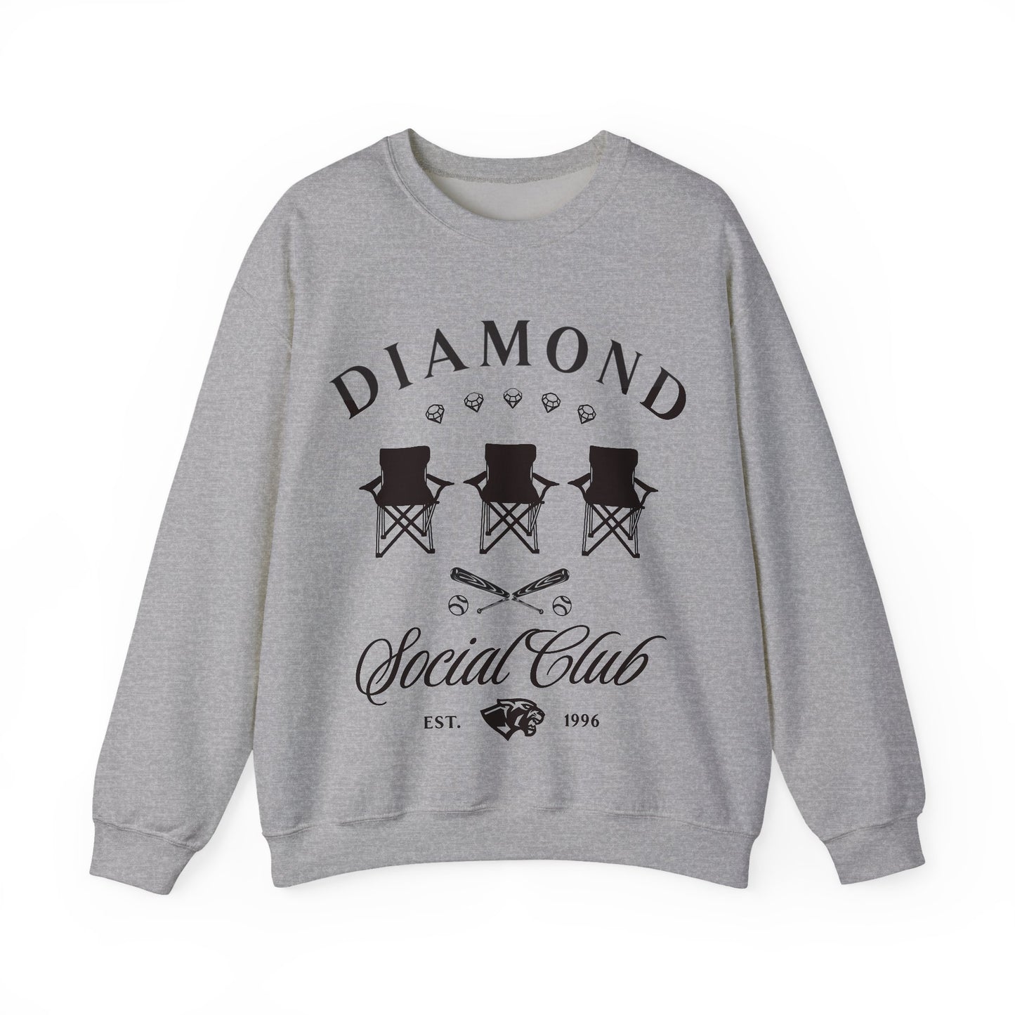 Diamond Social Club Sweatshirt - Caney Creek High School Baseball Team