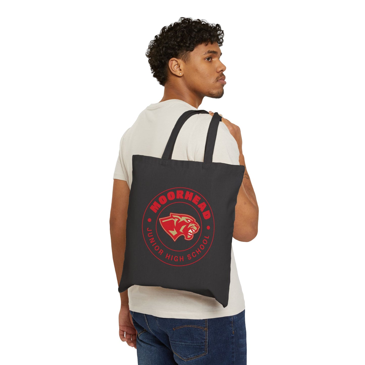 Moorhead Junior High School - Vintage Canvas Tote Bag