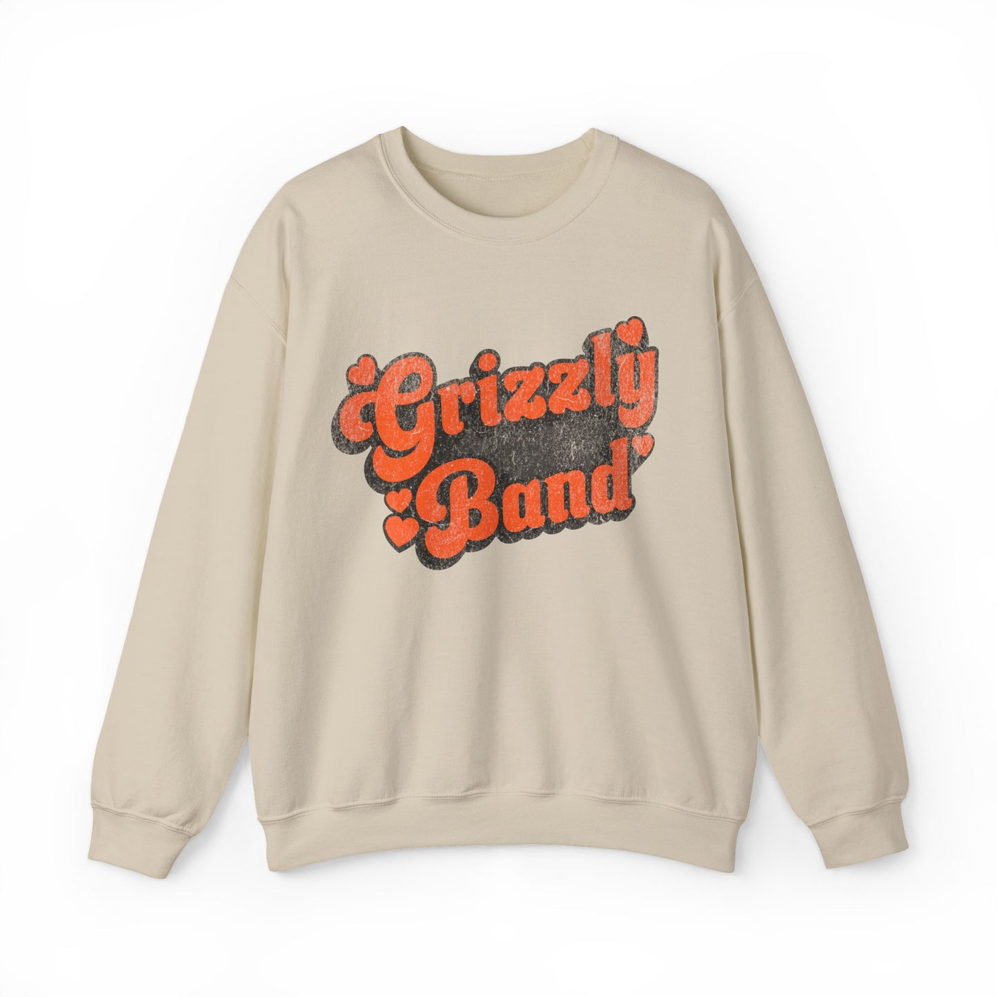 I Love the Grizzly Band Sweatshirt