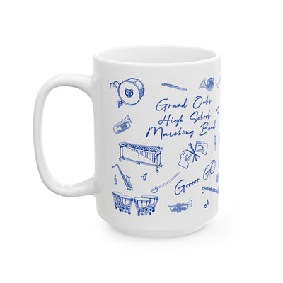 The Grand March 11oz & 15oz Coffee Cup