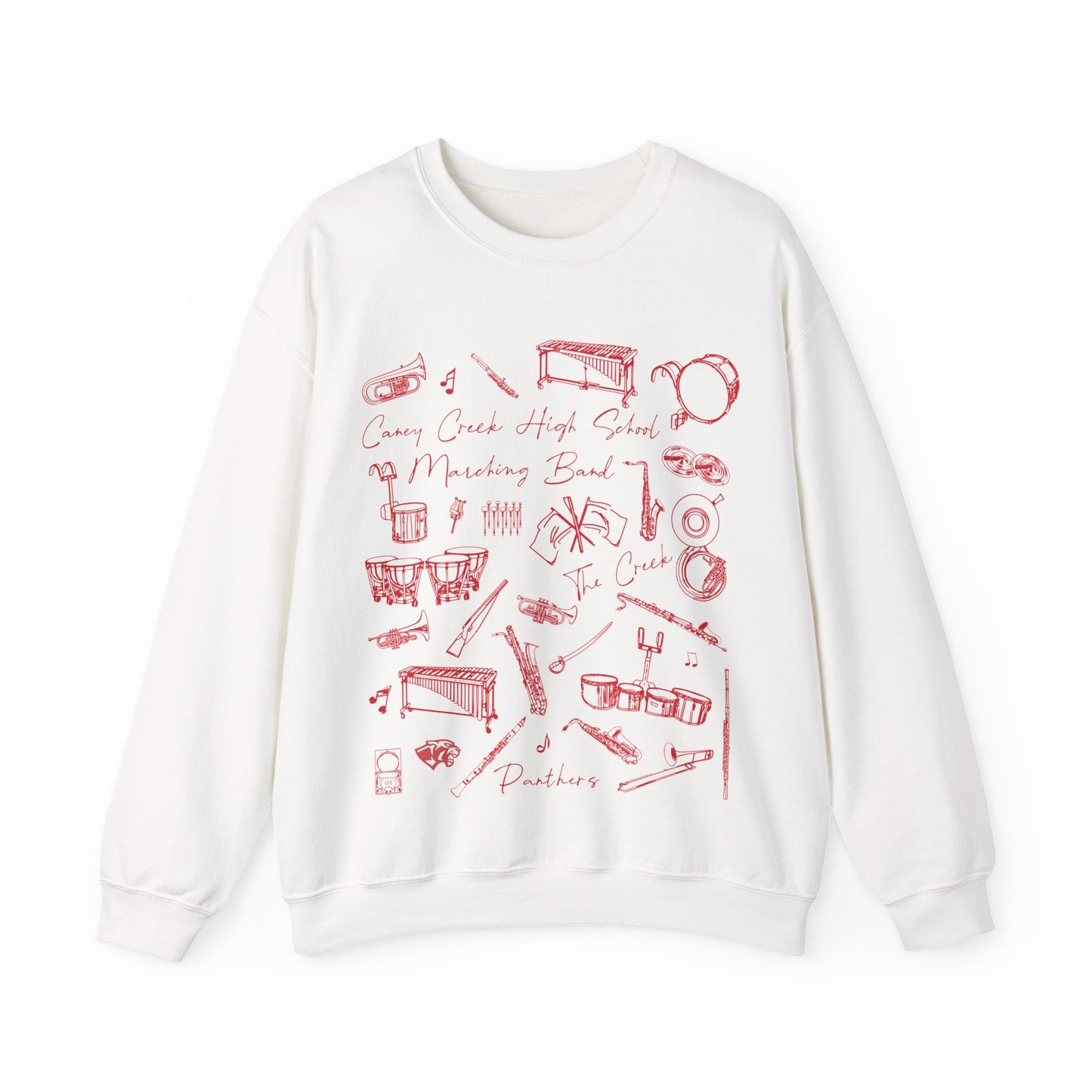 Caney Creek Marching Band Spirit Wear | The Panther Pulse Sweatshirt