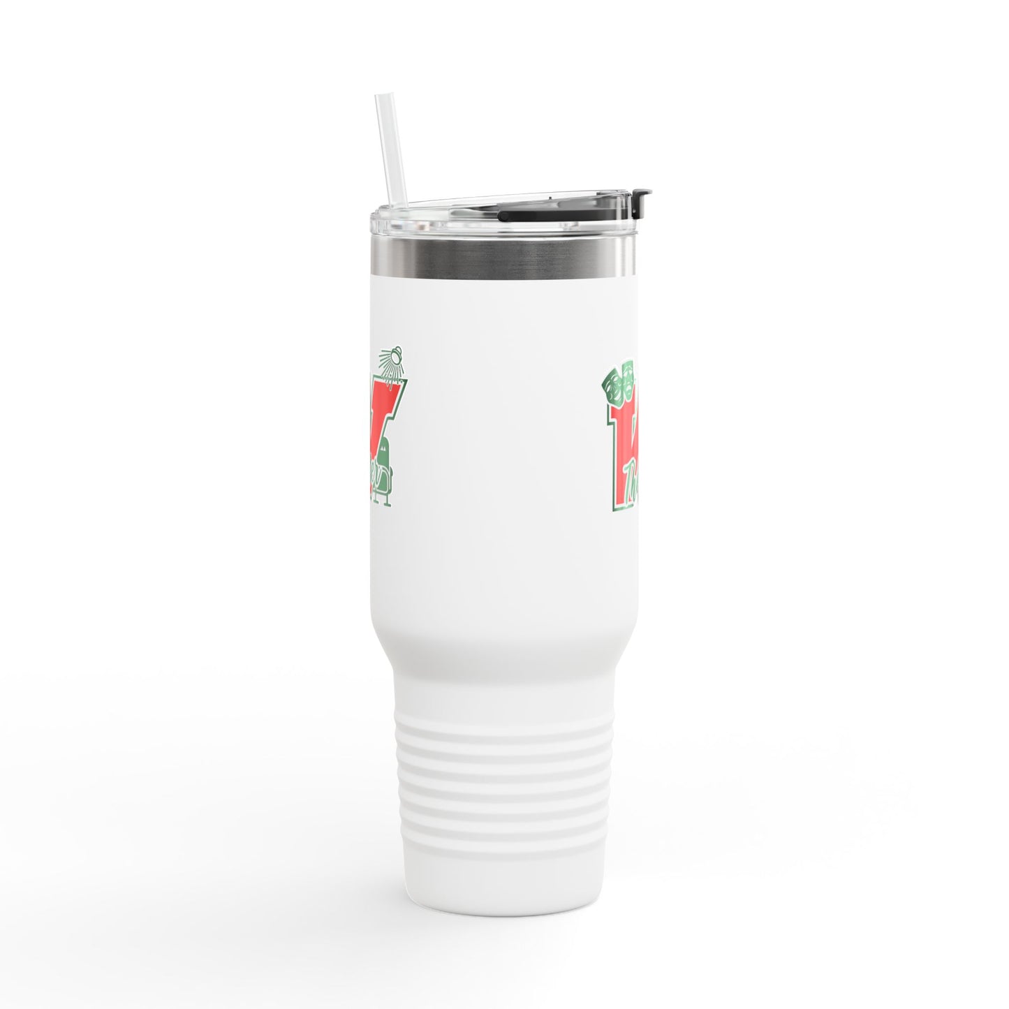 The Woodlands Theater 40 oz Insulated Travel Mug – Sip Between Scenes