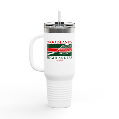 Woodlands Highlanders Tennis Stainless Steel Tumbler