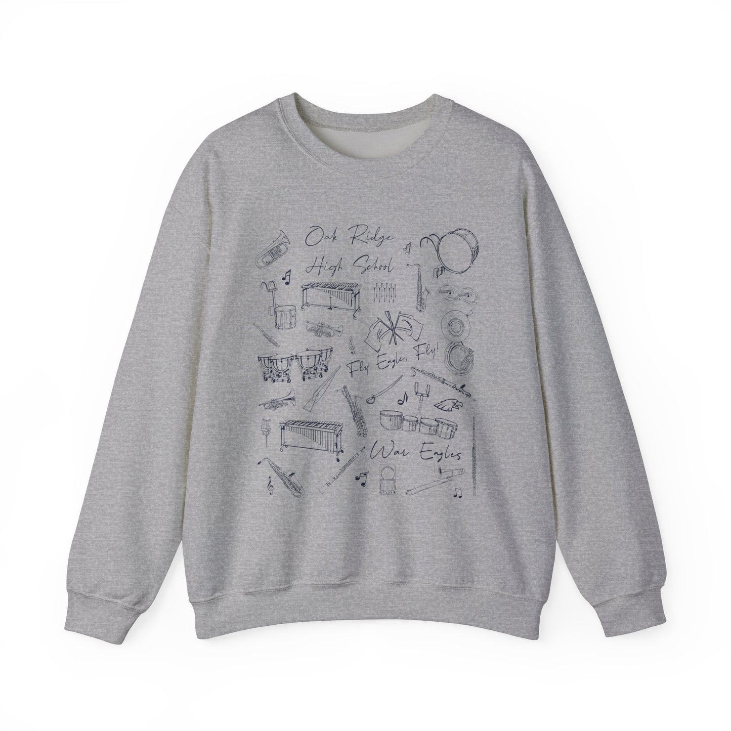 The War Eagle Waltz – Oak Ridge Marching Band Sweatshirt