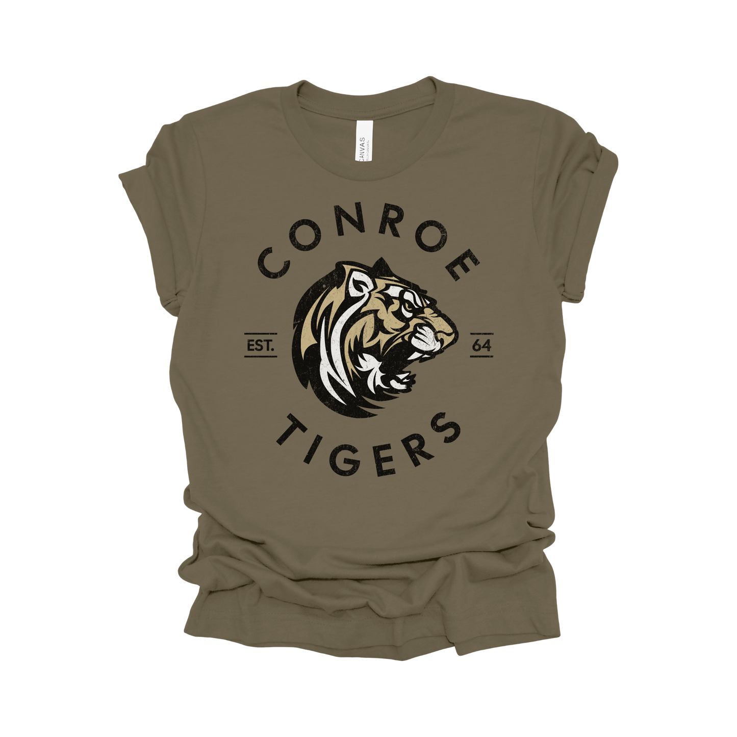 Conroe High School Circle T-Shirt