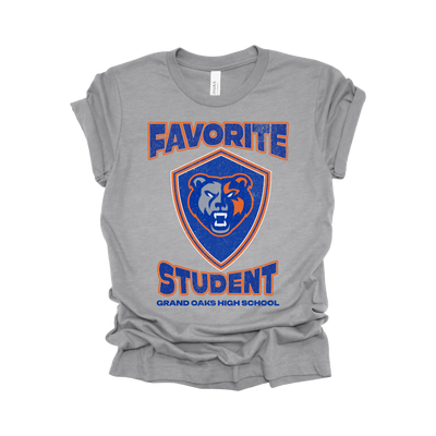 Grand Oaks High School | Favorite Student T-Shirt