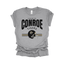 Conroe High School Vintage Football T-Shirt | Tiger Spirit Wear | Retro Game Day Tee